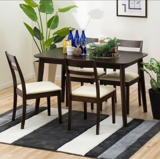 急募！最終値下げ！明日まで！！ニトリダイニングテーブルチェア5点