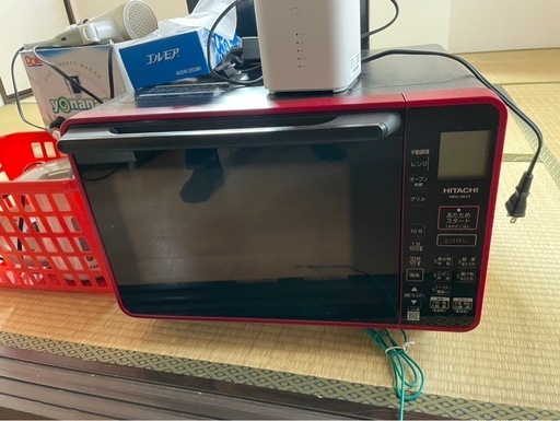 【美品】2023年製 日立 電子レンジ
