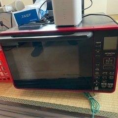 【美品】2023年製 日立 電子レンジの画像