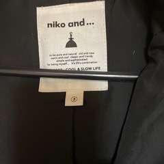 ジャケットニコアンドの画像