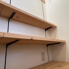 商品棚　ウッドラック　7ヶまとめ売りの画像