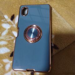 Xperia　ace3　スマホケース　リング付き　目立つ傷なし