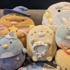 すみっコぐらしグッズ　ぬいぐるみ、ハッピーセットおまけなどセット売り+おまけで犬も！の画像