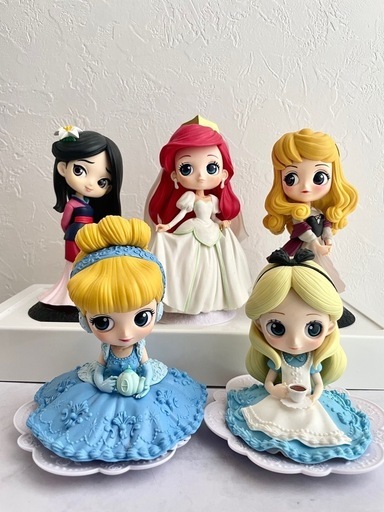 Qposket Disney フィギュアセット売り