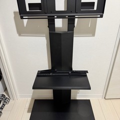 ハヤミ工産 壁寄せ テレビスタンド kf-865 〜65型V