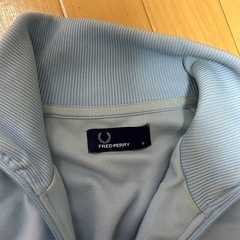 FRED PERRY フレッドペリー　トラックジャケット　水色の画像