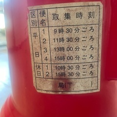 アンティーク　☆ 郵便ポスト 貯金箱 ☆ の画像