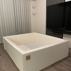 Caraz サークルマット　ベビーサークル　グレー　ホワイト