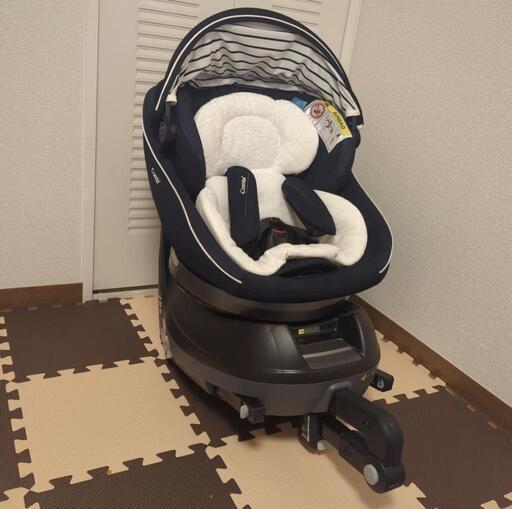 コンビ クルムーヴ スマート ISOFIX エッグショック JJ-600 ネイビー Combi チャイルドシート
