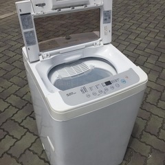 🔰配送設置無料🚛当日配送‼️ガラス&シルバートーン  5キロ　洗濯機✨🔰大阪　京都　兵庫　奈良　和歌山　滋賀🔹の画像