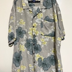 Havana jack's アロハシャツ　ハイビスカス　半袖　X...