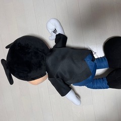 ミッキーマウスおめかし超超BIGぬいぐるみの画像