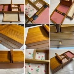 木製ソーイングBOXの画像