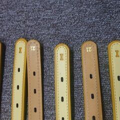 犬用首輪　サイズ21　黄色　まとめて6本　新品未使用　の画像