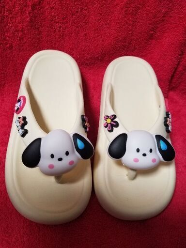 凄く可愛い(*≧з≦)　スリッパ　サンダル　24～25cm相当サイズ