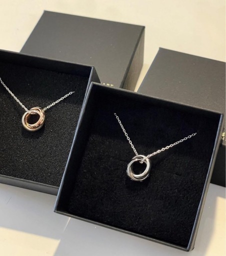 【LION HEART】シルバーペアネックレス 正規