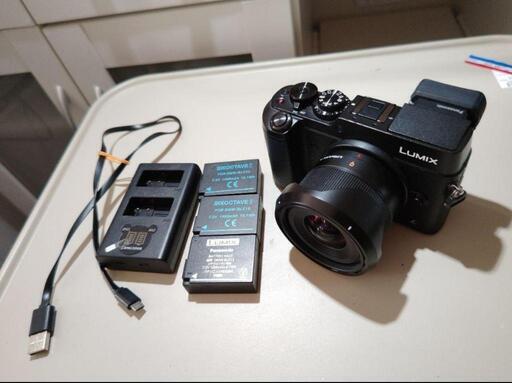 超広角レンズ9mm(35mm換算18mm )とLUMIX gx8