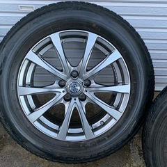 ☆美品！SUV車等用　225/65R-17  AW付4本の画像