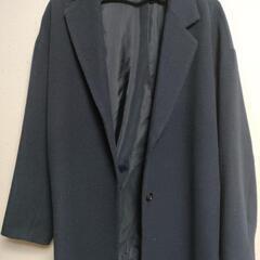 GU オーバーサイズ チェスターコート ネイビー