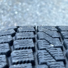 13インチ p.c.d100鉄ホイール スタッドレス
タイヤ付き 軽自動車の画像