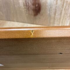 不二貿易 リビングテーブル 幅105cm ブラウン カフェ トラヴィの画像