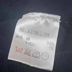 Black&White SPORTSWEAR L ニット セーター 黒 長袖の画像