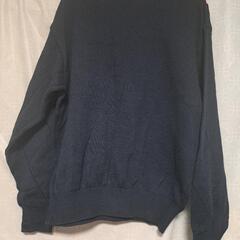 Black&White SPORTSWEAR L ニット セーター 黒 長袖の画像