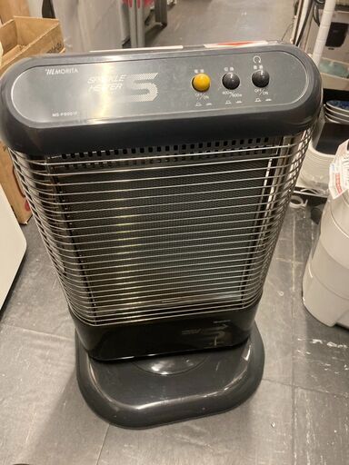 ☆中古￥2,800！MORITA　電気ヒーター　家電　MS-P8001F型　【BL095】