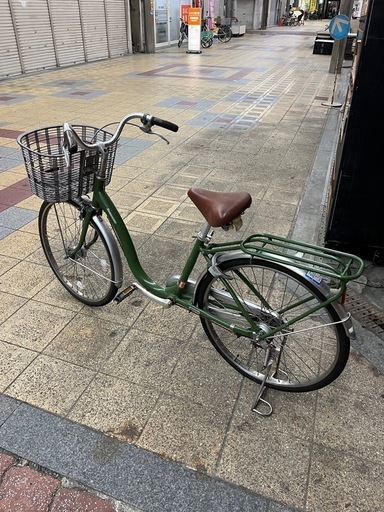 BRIDGESTONE 24インチ　自転車　オートライト