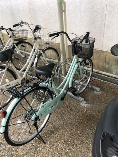 【超美品】自転車  エメラルドグリーン26インチ