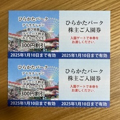 ひらかたパーク入園券
の画像