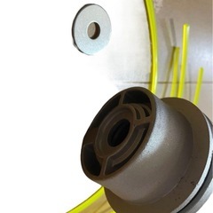 ブラシヘッドねじナイロン刈り線 と トリマヘッド用芝刈り機シルバーの画像