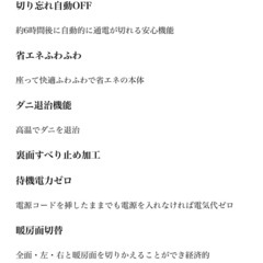 山善 ホットカーペット ２畳用
の画像