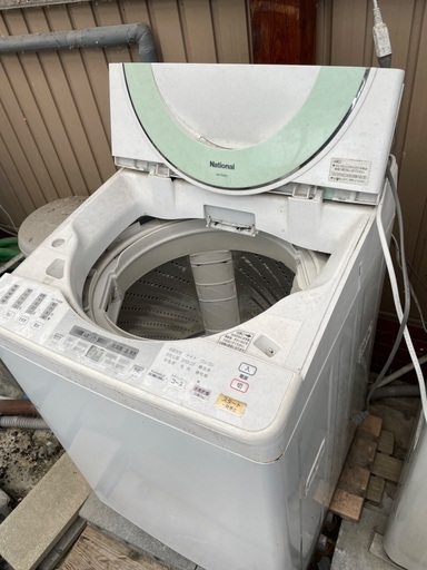 洗濯機　動作品　20日の9時〜18時に受け渡し　稲枝駅近辺