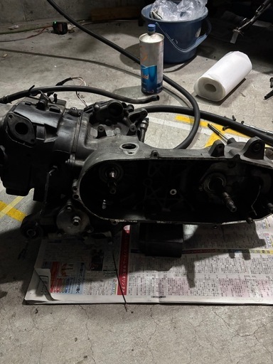 アドレスv125g エンジン ジャンク品