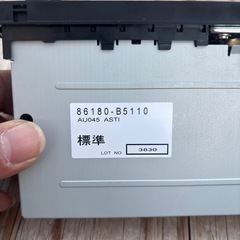 ハイゼットトラック　純正ラジオ
の画像