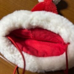 小型犬やぬいぐるみ用のサンタ帽子　クリスマスの画像