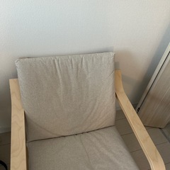 本日中IKEA  一人がけソファ