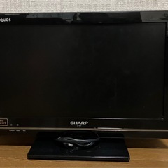 シャープ液晶カラーテレビ