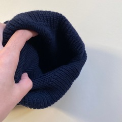 モンクレール ネイビー ニット帽 ユニセックス