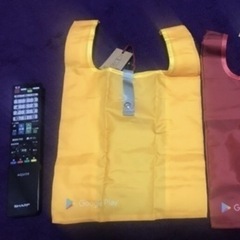 Google  新品　エコバッグ　　オレンジ