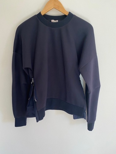 【美品】モンクレール　ジップデザイン　トレーナー　M