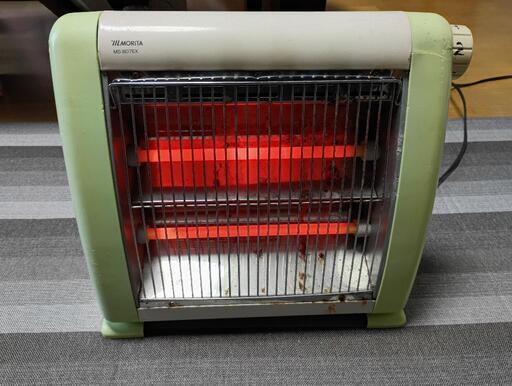電気ストーブ あんまりキレイじゃないです