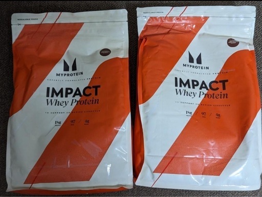 【マイプロテイン】ホエイプロテイン ナチュラルチョコレート☆合計5キロ①