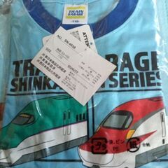 新品　未開封　Tシャツ　ズボン　リュック　110サイズ　新幹線好きなお子様に　JR公認　新幹線　ドクターイエローの画像