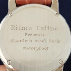 オーバーホール済み❣️RitomoLatino腕時計🇮🇹男女兼用美品新品🔋入替品 の画像