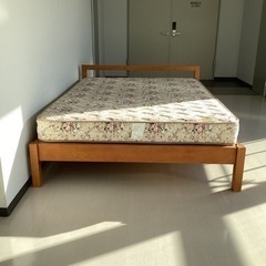 ダブルベッド【町田市再生家具】242546