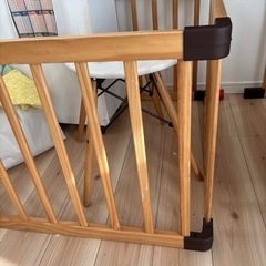 木製ベビーサークル