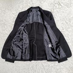 リリュス スーツセットアップ シングルジャケット パンツ タイトスカート 黒色の画像