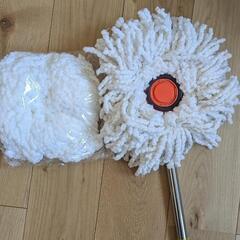 【新品同様】足踏み式回転モップの画像